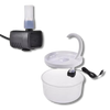 Auto water fountain for cat with LED light