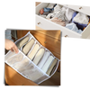 Mesh wardrobe clothes organizer