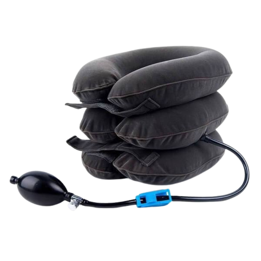 Jdohs air+ inflatable neck brace for cervical discount traction