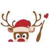 Christmas Windscreen Wiper Sticker
