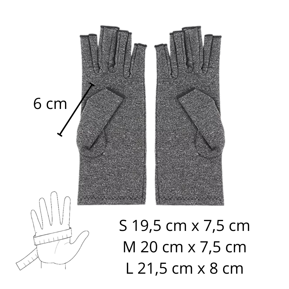 Compression joint pain relief gloves