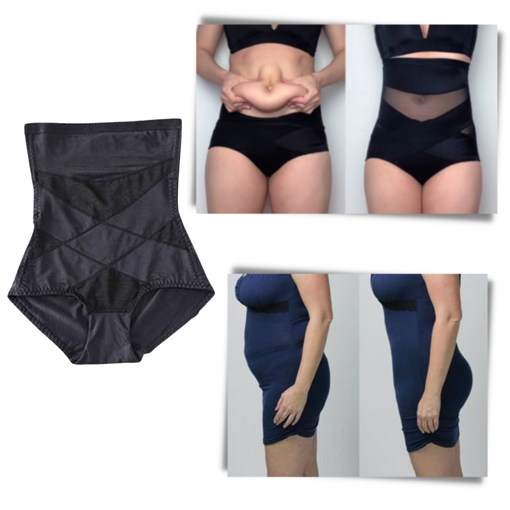 Archer Cross Compression Abs Shaping Pant Tighten Soft Women Knickers Tummy  Control Corset Girdle for Daily Wear 