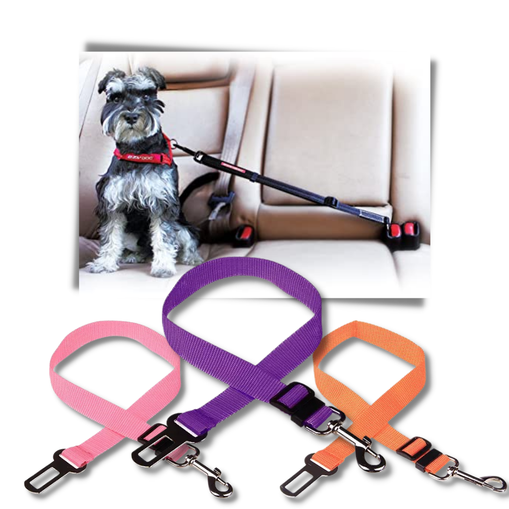 Adjustable and Durable Dog Safety Belt For Cars