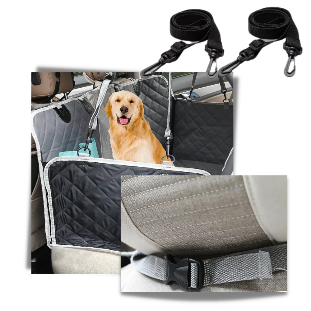 Dog Car Seat Cover Waterproof Foldable Pet Dog Travel Mat Mesh Dog Carrier  Car Hammock Cushion Protector With Zipper and Pocket - AliExpress