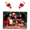 Electric climbing Santa Claus decoration