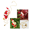 Electric climbing Santa Claus decoration  -