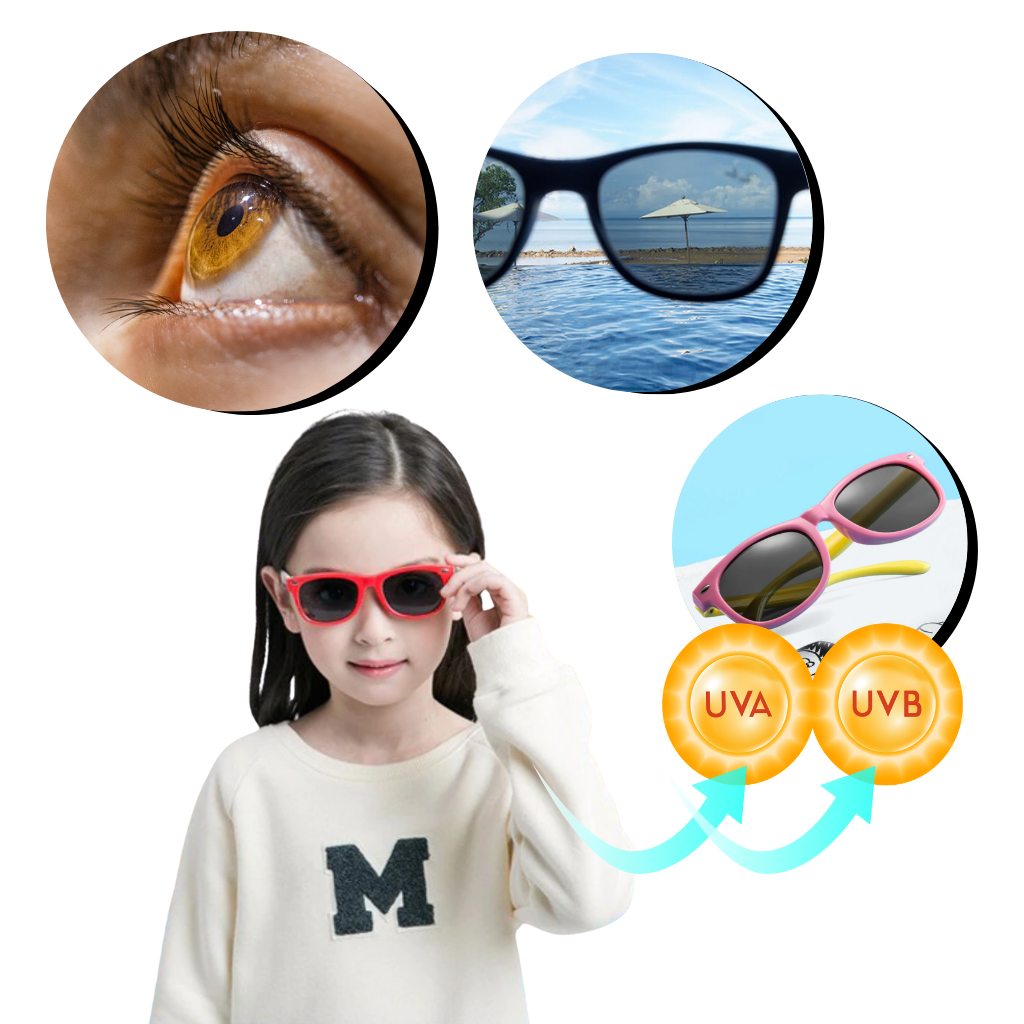 Flexible Polarized Kids Sunglasses