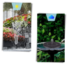 Floating solar water fountain