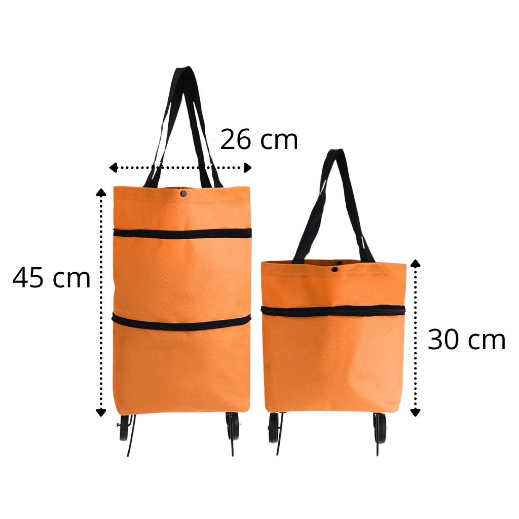 Foldable Trolley grocery Bag 30L