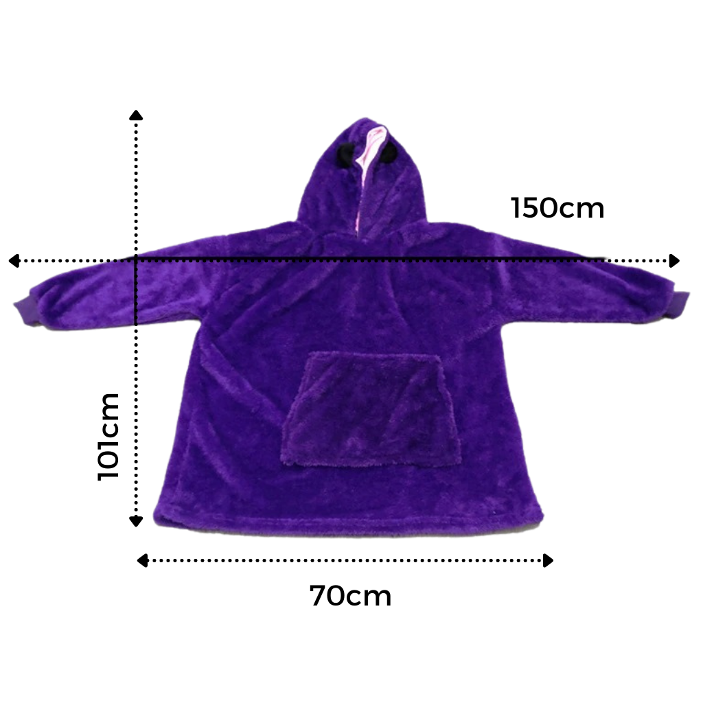 2 in 1 Foldable hoodie plush