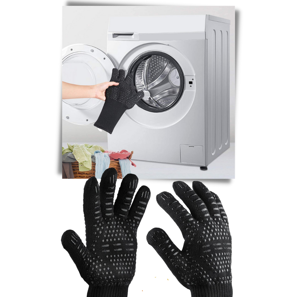Heat resistant BBQ gloves (1 pair)