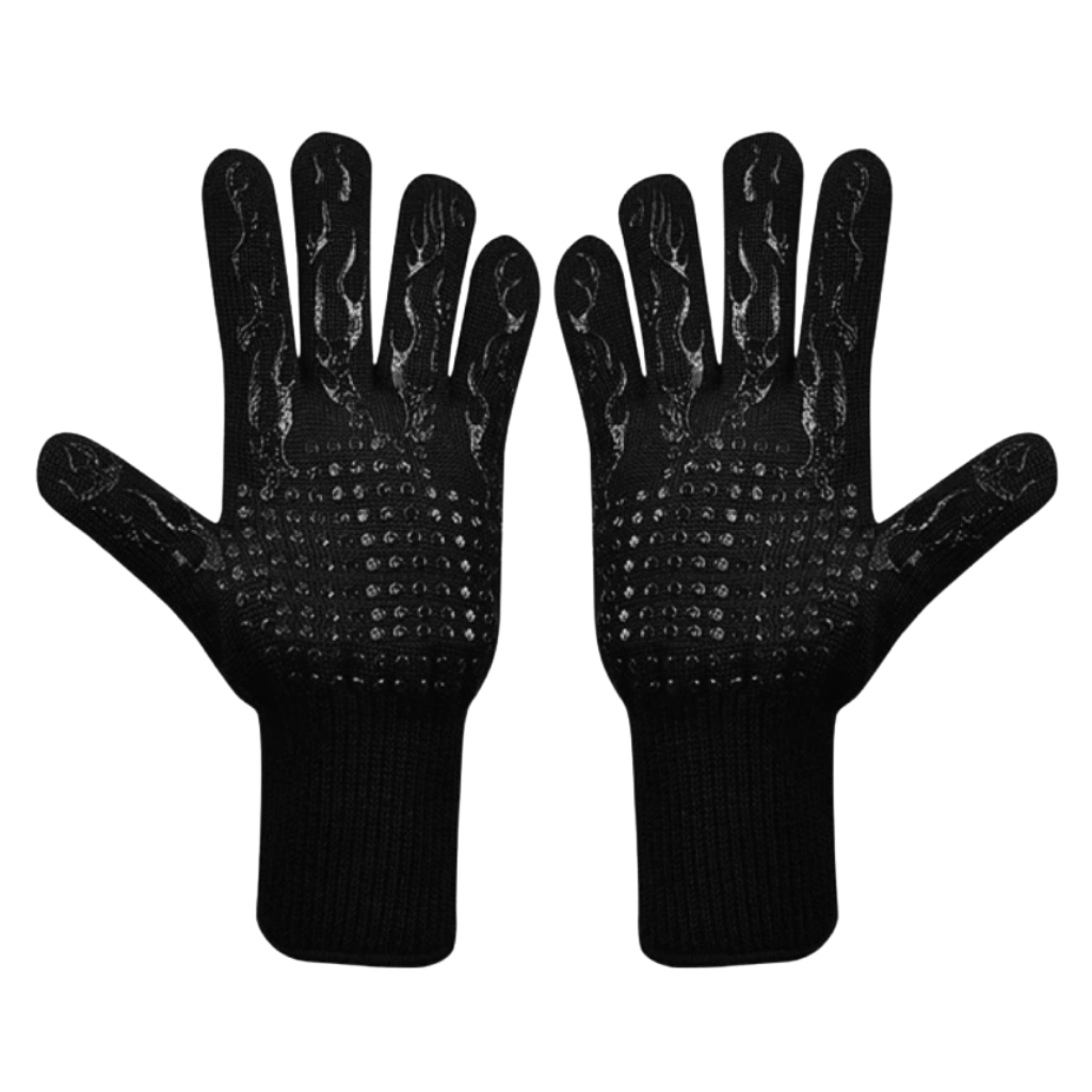 Heat resistant BBQ gloves (1 pair)