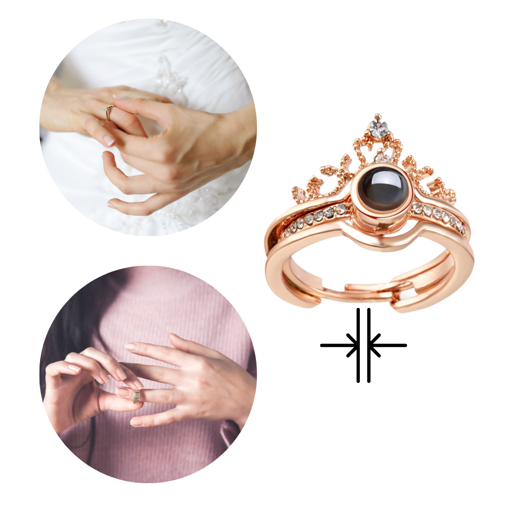 I love you 2025 in different languages ring