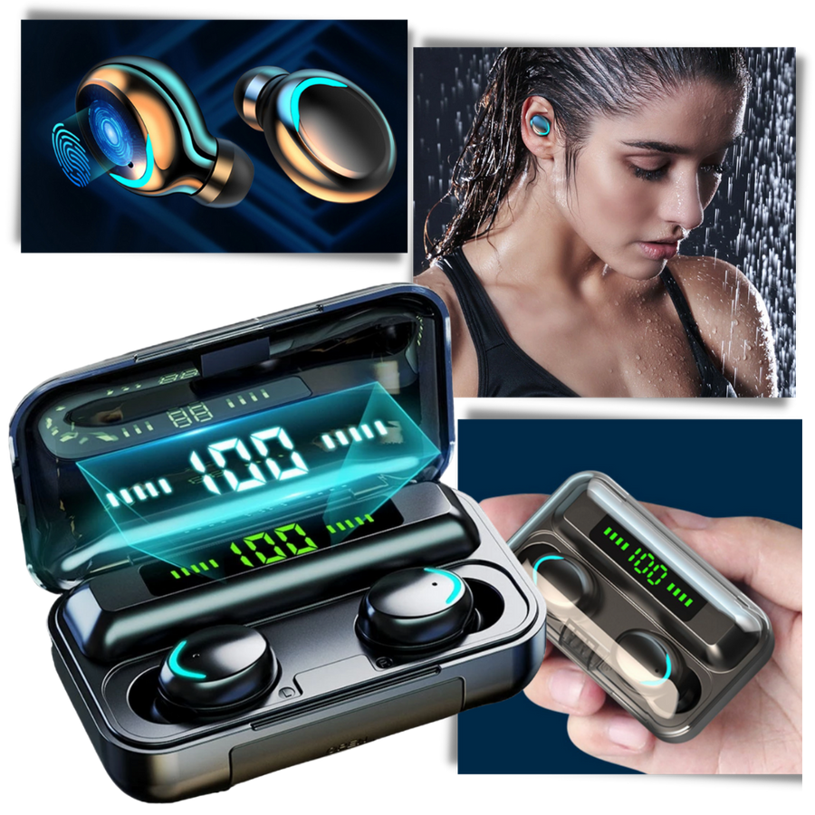 Bluetooth headphones with battery box - Ozerty