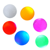 Pack of 6 LED Glowing Golf Balls