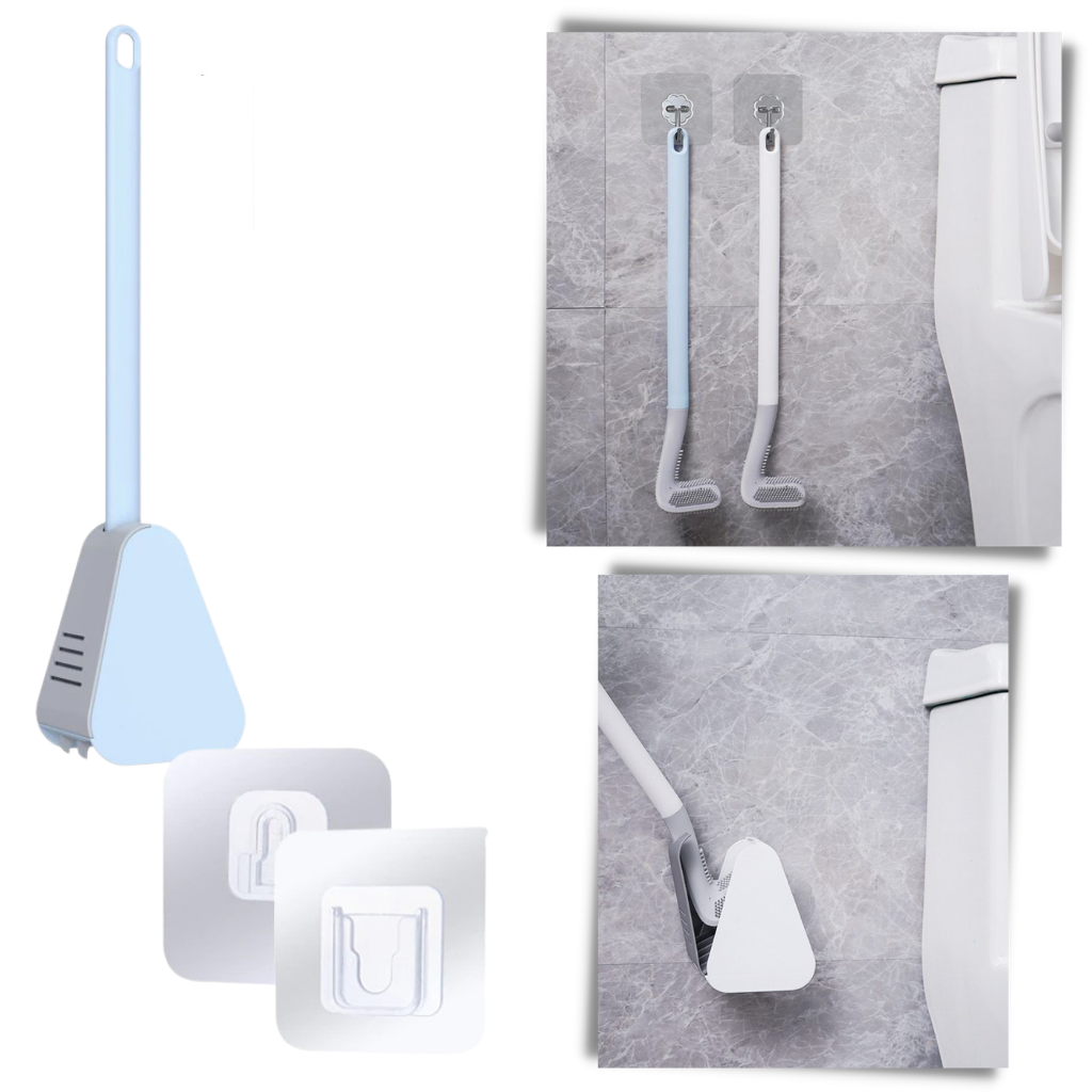 Long handle toilet brush Silicone golf Toilet Brush