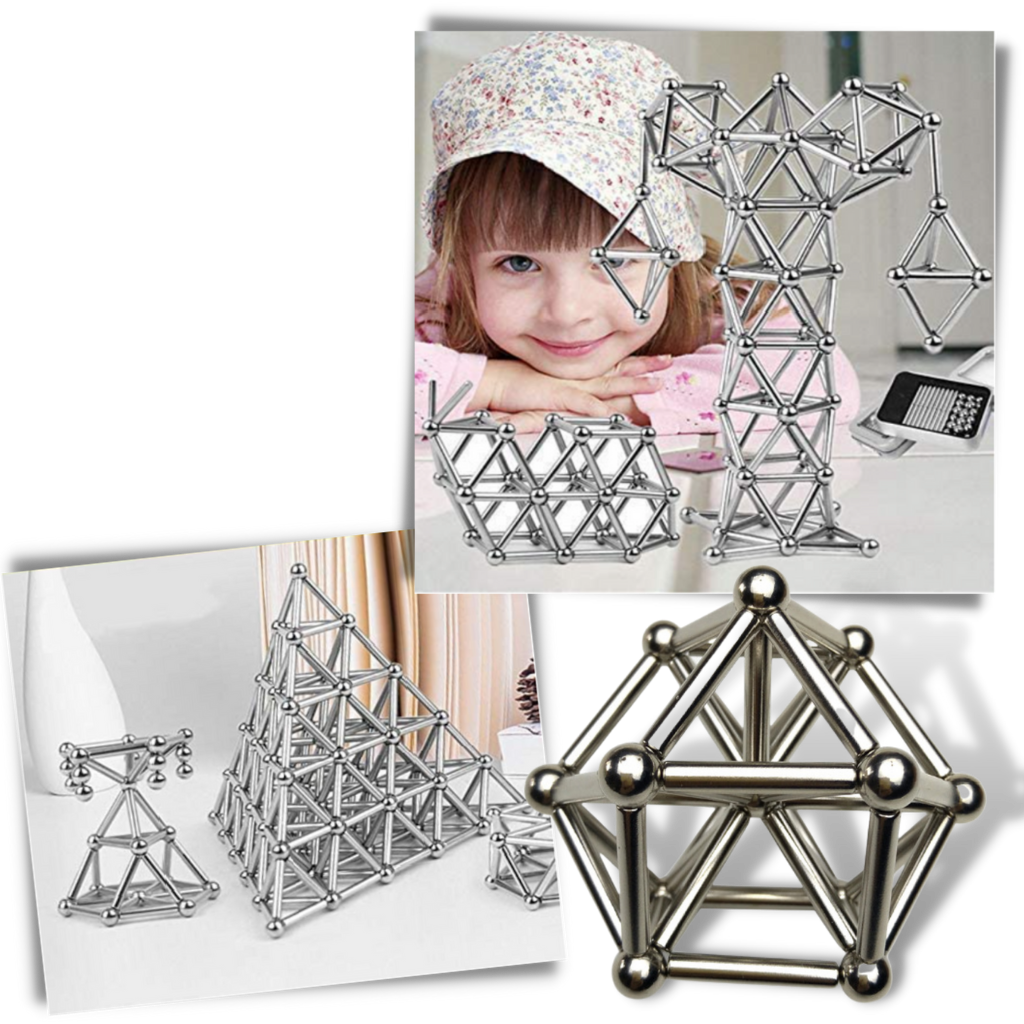 Magnetic balls best sale with sticks