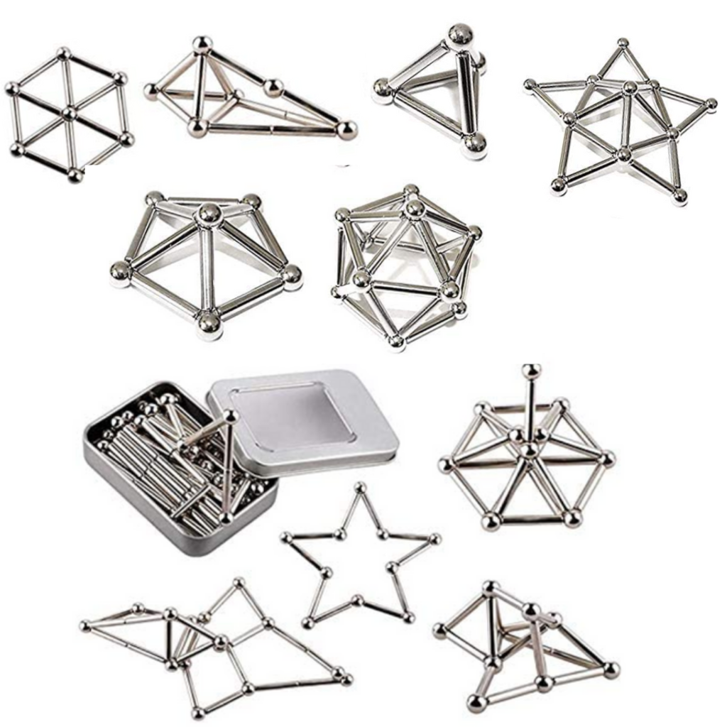 Magnetic building rods deals