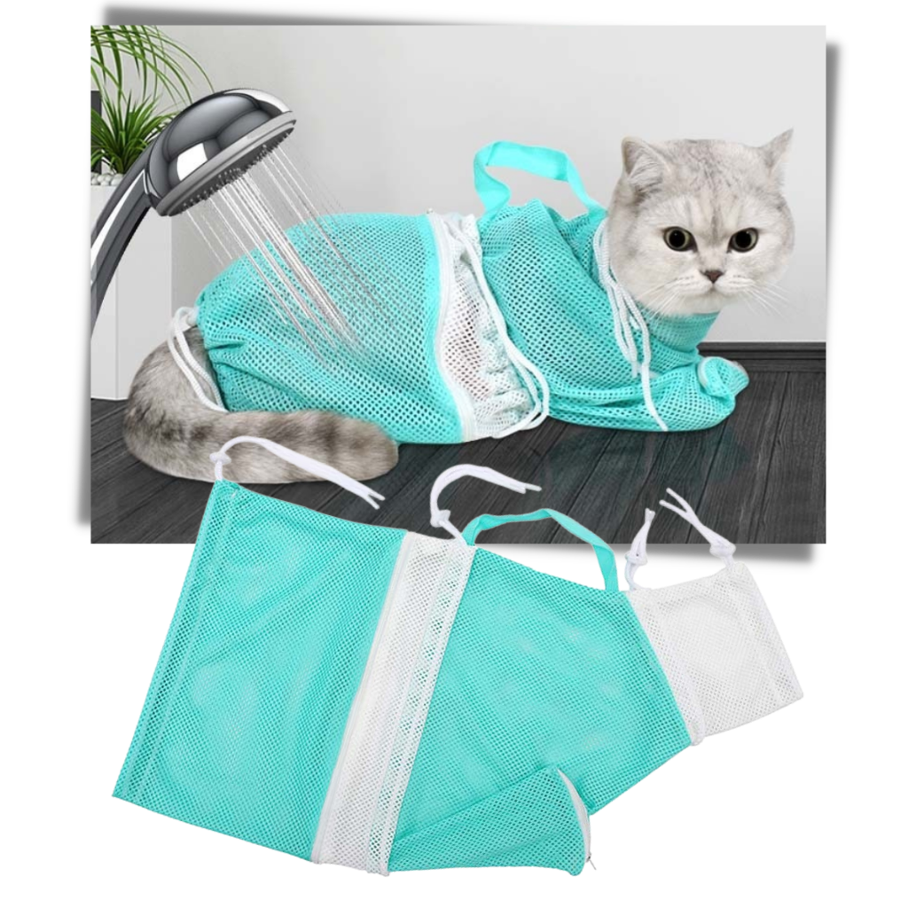 Multi-function Pet Grooming Mesh Bag