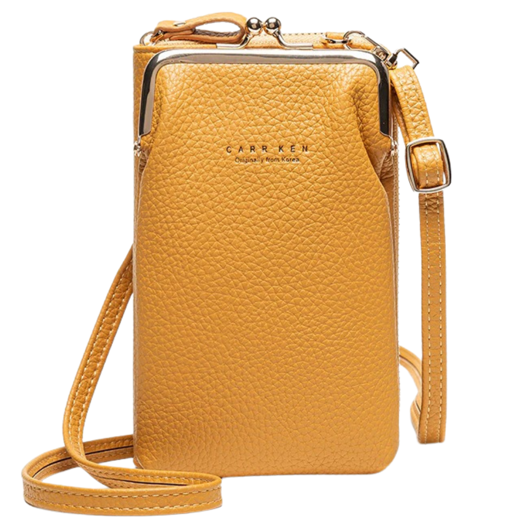 Crossbody bag with removable strap