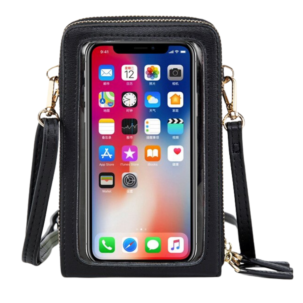 Touch screen discount cross body bag