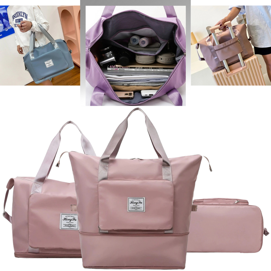 Multi use expandable and foldable travel bag - Ozerty