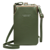 Crossbody bag with removable strap