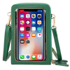 Multi pockets touchscreen crossbody bag