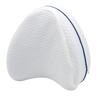 Orthopedic knee and leg pillow with memory foam -