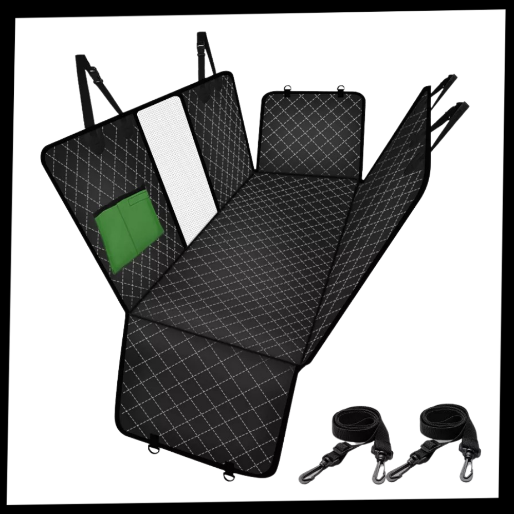 Dog car store hammock with sides
