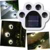Solar-Powered Paw Print Pathway Light -
