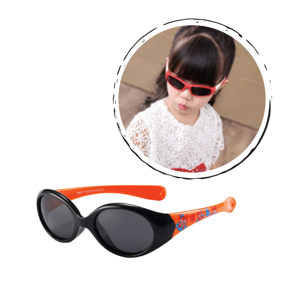 Newborn sunglasses with shop strap