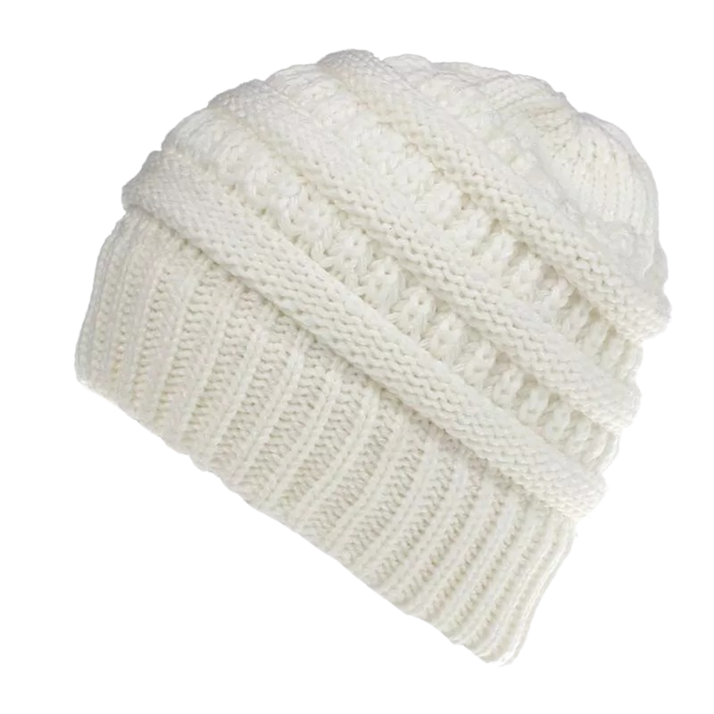 Beanie for Ponytail and Messy Bun
