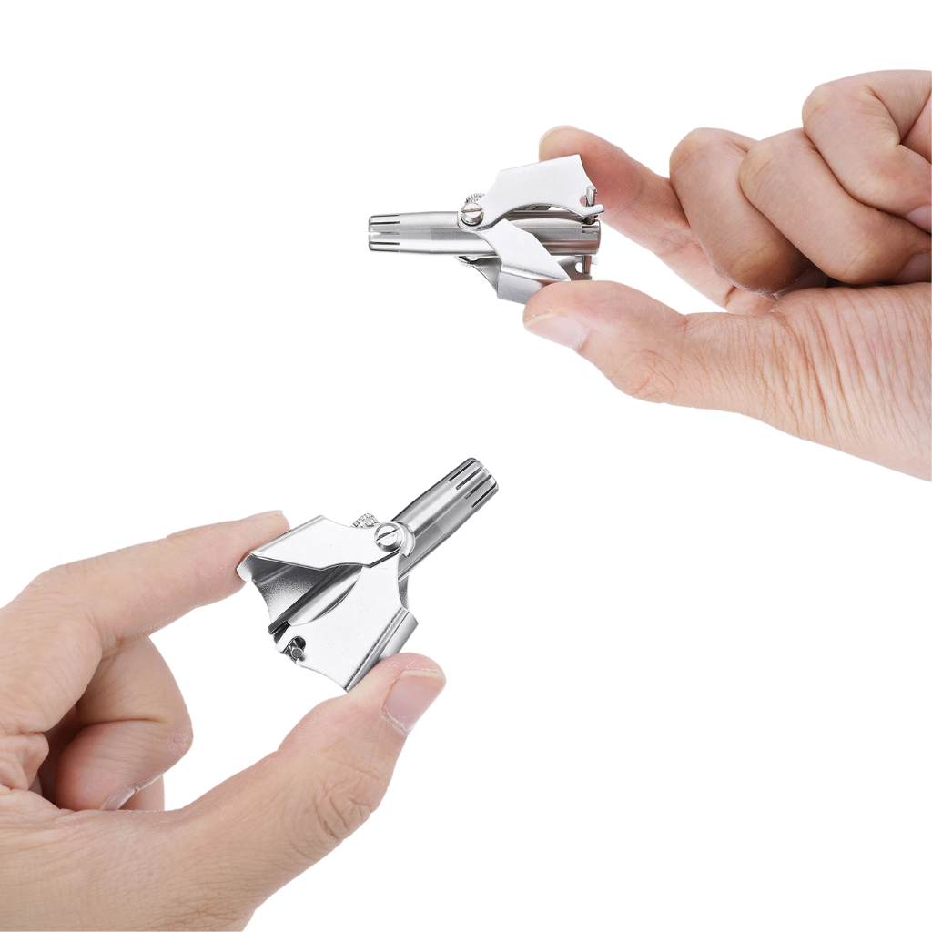 Portable stainless steel manual nose hair trimmer Ear hair trimmer