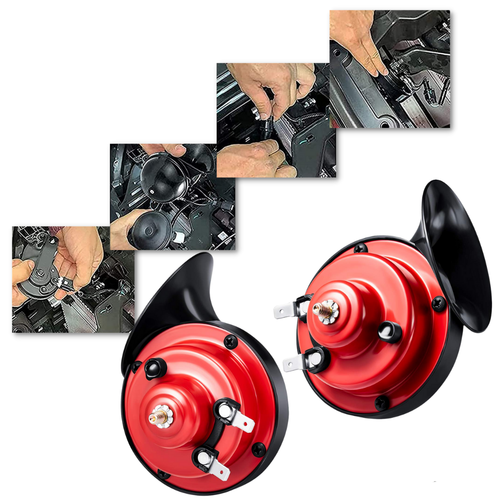 Powerful top car horn