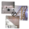 Magnetic motion sensor LED light