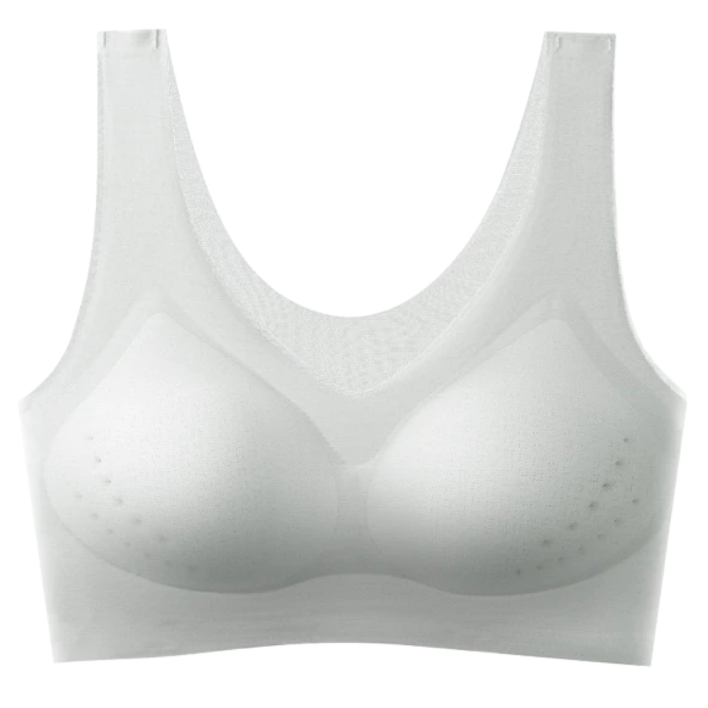 2023New Ultra Thin Ice Silk Lifting Bra Plus Size Bra 3XL Women Thin Silk  Seamless Sports Bra Wireless Underwear Air Cooling Bra