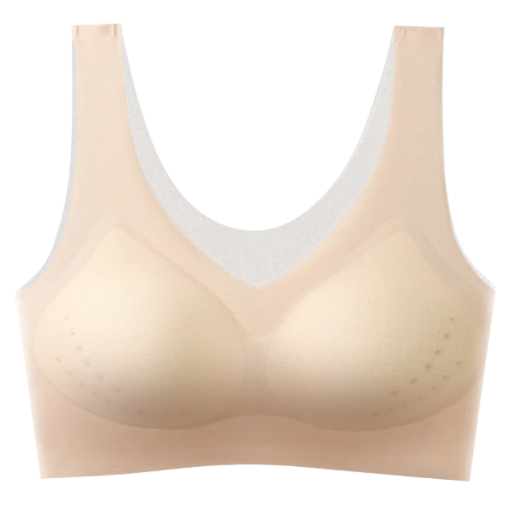 3PCS Summer Seamless Ultra-Thin Plus Size Ice Silk Comfort Bra,No Steel  Ring Breathable and Comfortable Bra， Woman Silk Lifting Bra (XL,6) :  : Clothing, Shoes & Accessories