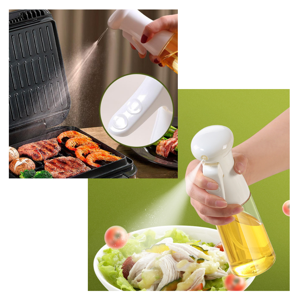 Air Pressure Oil Spray Bottle Kitchen Oil Bottle Spray Bottle