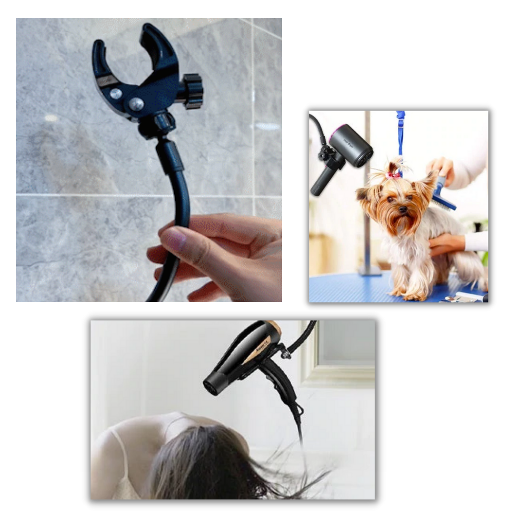 Hands-Free Hair Dryer Holder