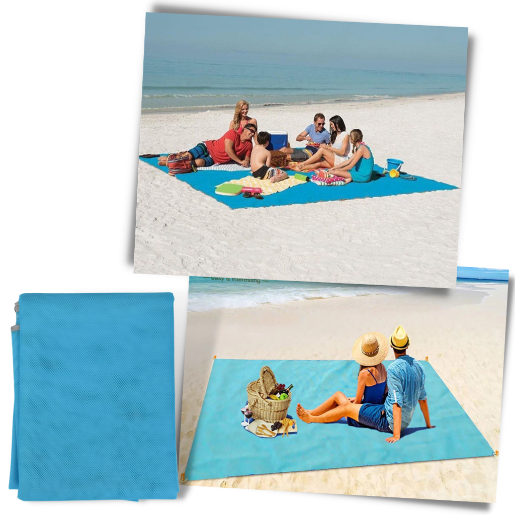 Anti sand Beach Towel Sand free mesh beach towel sand filter towel