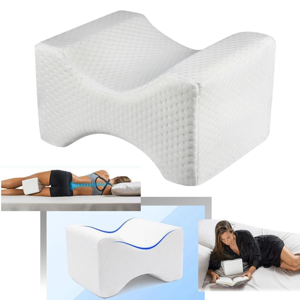 Side Sleeper Knee and Leg Memory Foam Pillow -