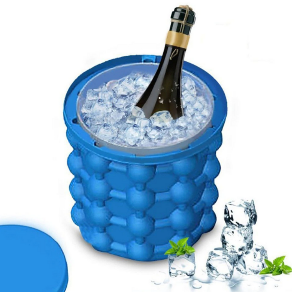 Silicone Ice cube bucket