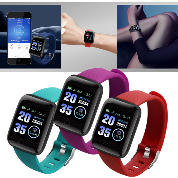 Touch screen smart watch heart rate sleep monitoring waterproof