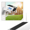 Solar surveillance camera