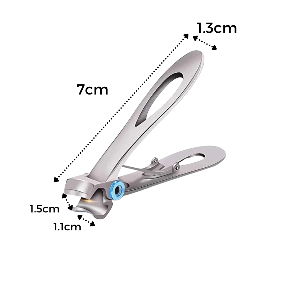Stainless Steel Wide Jaw Nail Clippers