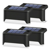 Solar Powered LED Lamp for Steps (4pcs) - Ozerty