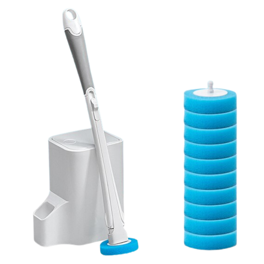 Disposable Toilet Brush Set