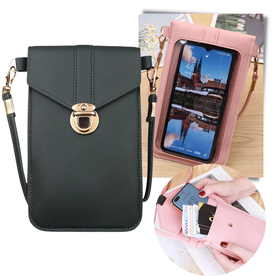 Touchscreen phone crossbody bag - Ozerty