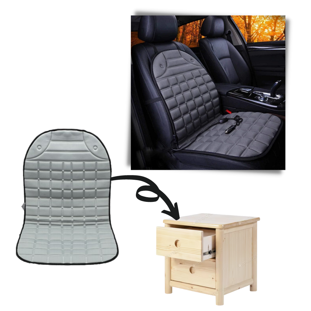 Portable heated car clearance seat cushion